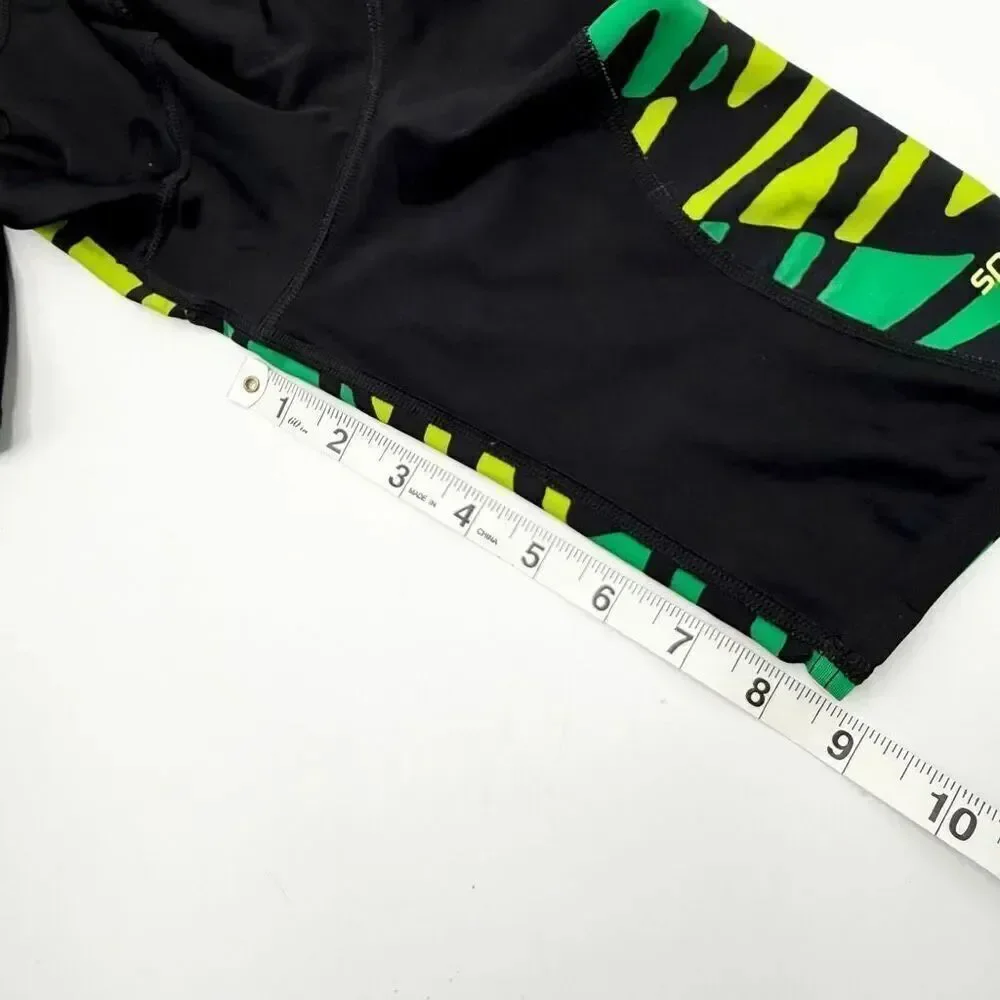 Speedo Disco Boom Splice Jammer - Size 26 / 9” Inseam - Drawcord Swim Bottoms